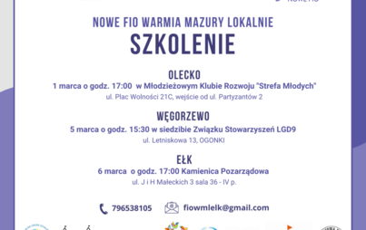 Zdjęcie do Ogłoszenie o szkoleniu