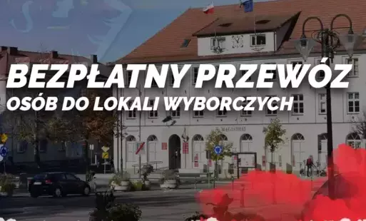 Zdjęcie do Bezpłatny przew&oacute;z os&oacute;b do lokali wyborczych w związku z wyborami Prezydenta Rzeczypospolitej Polskiej w 2025 r.  Zgodnie z art. 37f ustawy z dnia 5 stycznia 2011 r. Kodeks wyborczy (t.j. Dz. U. z 2025 r. poz. 365)
