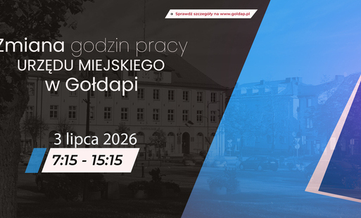 Zdjęcie do Zmiana godzin pracy urzędu - 3 lipca