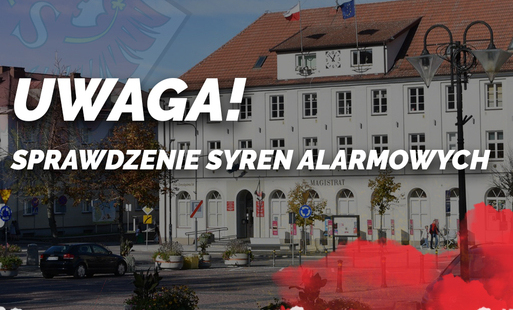 Zdjęcie do Uwaga, sprawdzenie syren alarmowych!