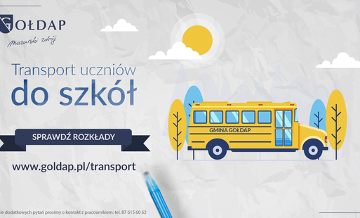 Zdjęcie do Transport uczni&oacute;w do szk&oacute;ł